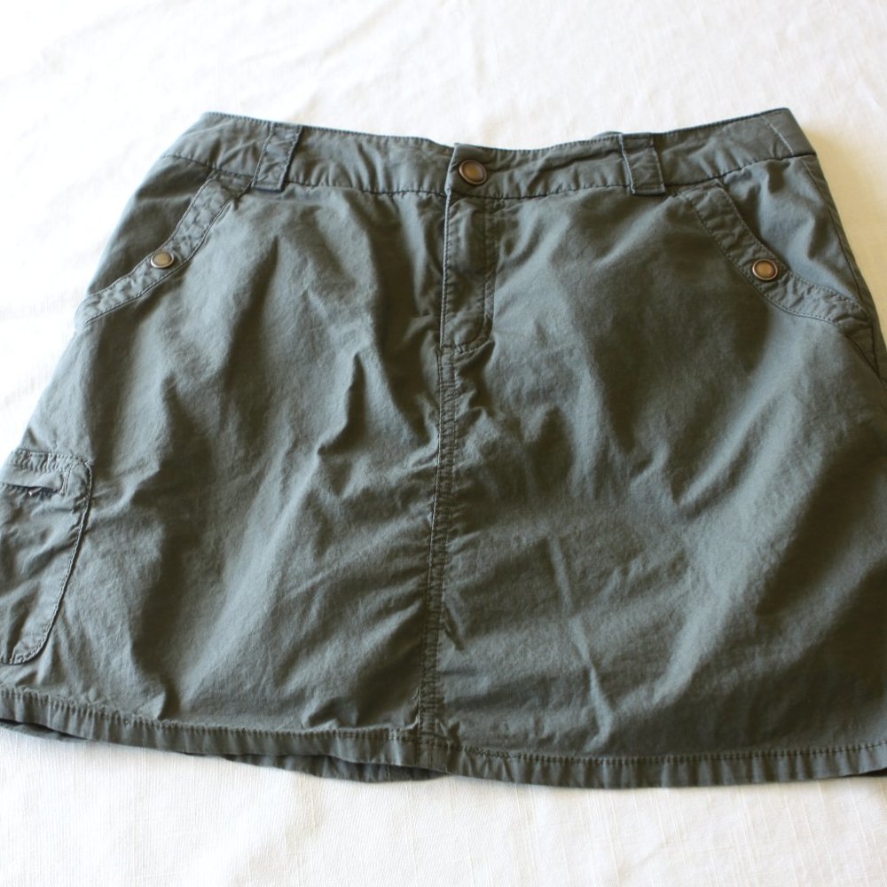 Olive green skort